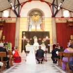 Reportaje de boda en Granada. Fotos en Iglesia