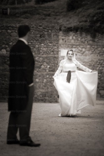 foto de boda original en Granada