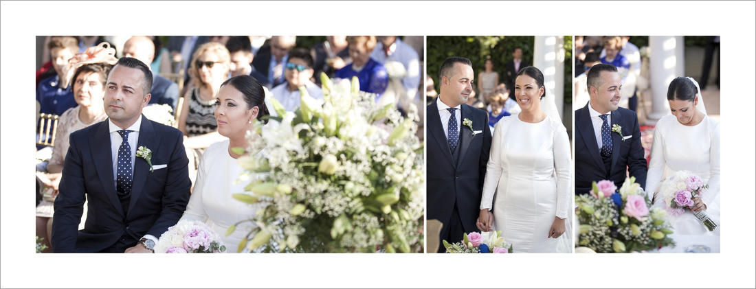 album de fotos de reportaje de boda ceremonia civil restaurante La Finca Granada