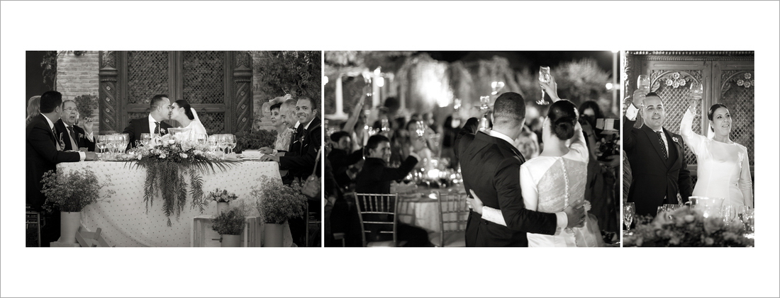 album de fotos de reportaje de boda ceremonia civil restaurante La Finca Granada