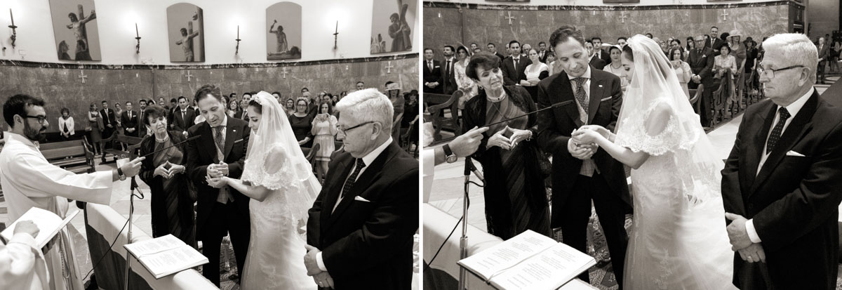 fotos de boda en iglesia Jesus del gran poder.
