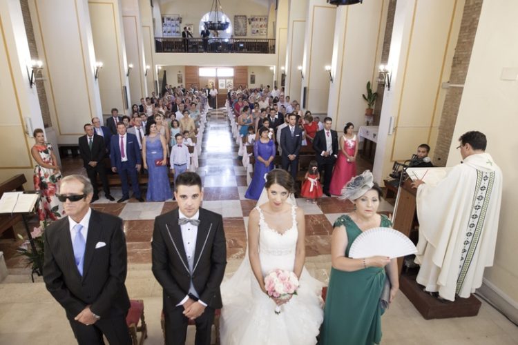 fotos boda iglesia de albolote Granada