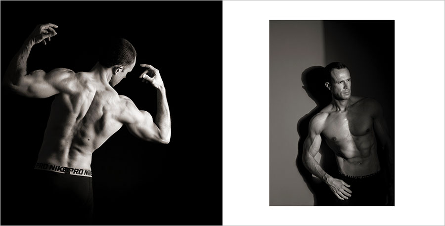 fotos blanco y negro fitness
